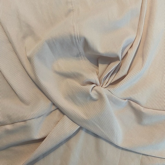 Apana Cream Sleeveless Tie Front Tank Top - Picture 2 of 5